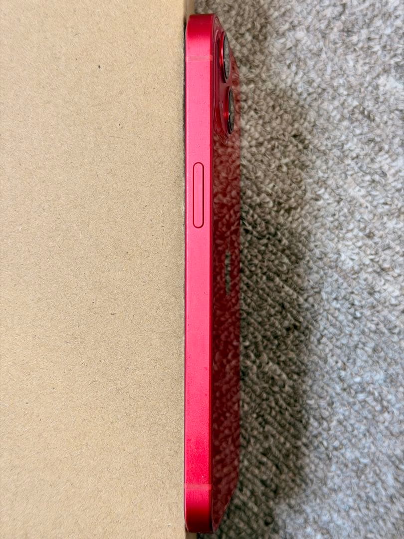 【すぐ使える！美品】iPhone13 レッド 256GB（SIMロック解除済）