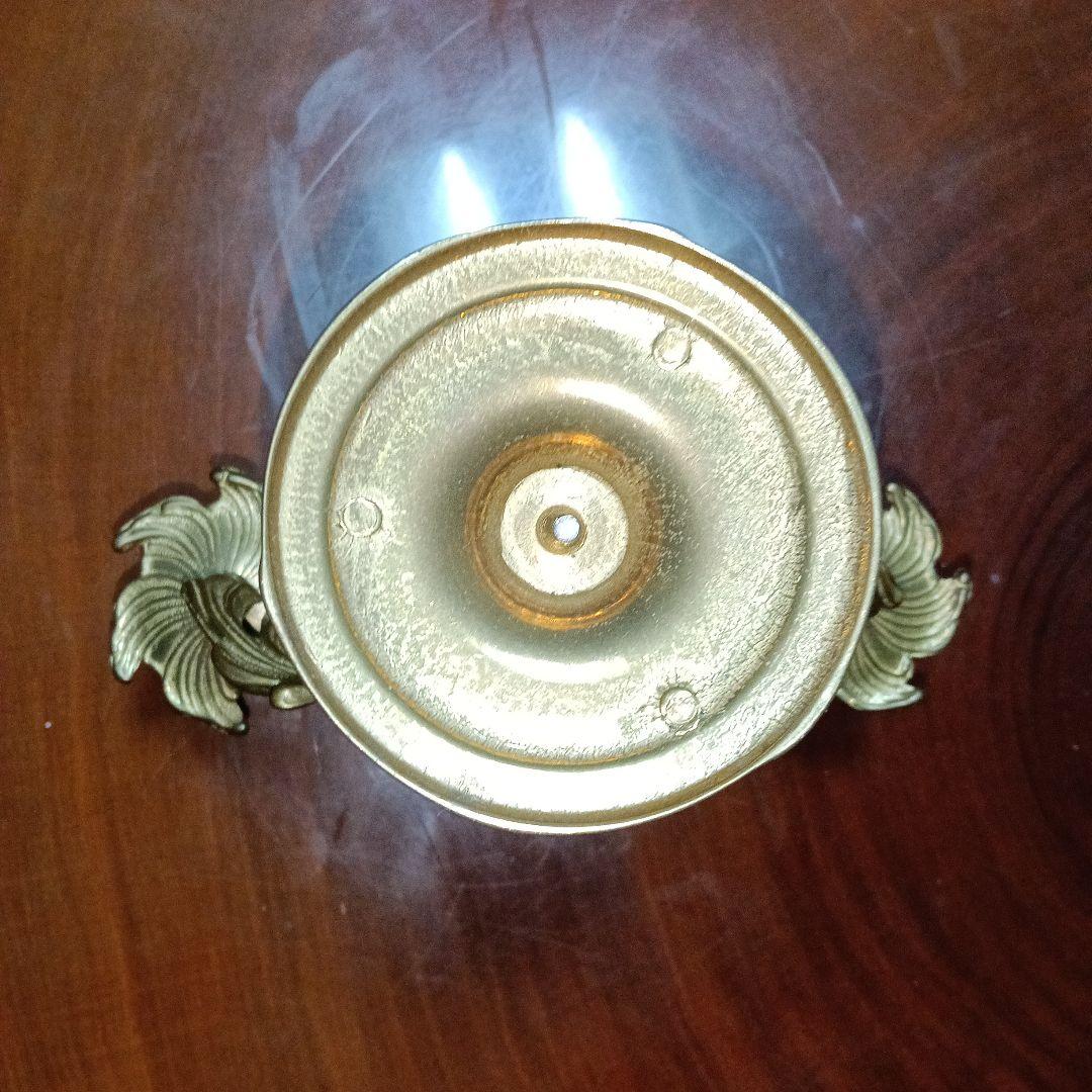 昔のキャンドルスタンド２　真鍮製　２個セット