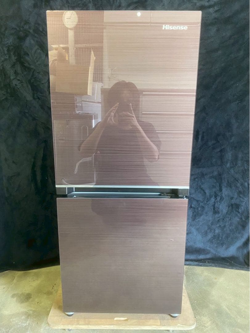 Hisense 冷蔵庫 134L 2ドア HR-G13B-BR/2020年
