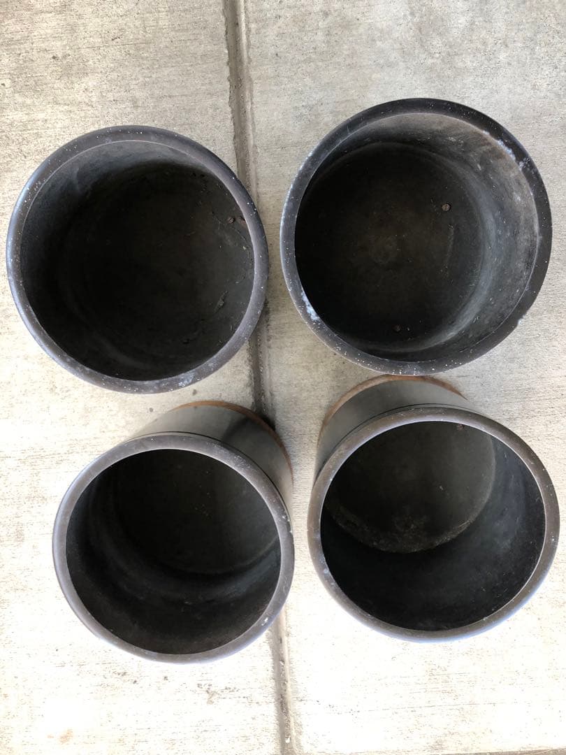 火鉢4個セット(E67)