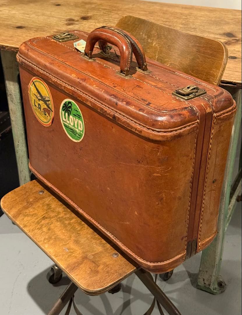 レザートランク トラベルトランク ヴィンテージ