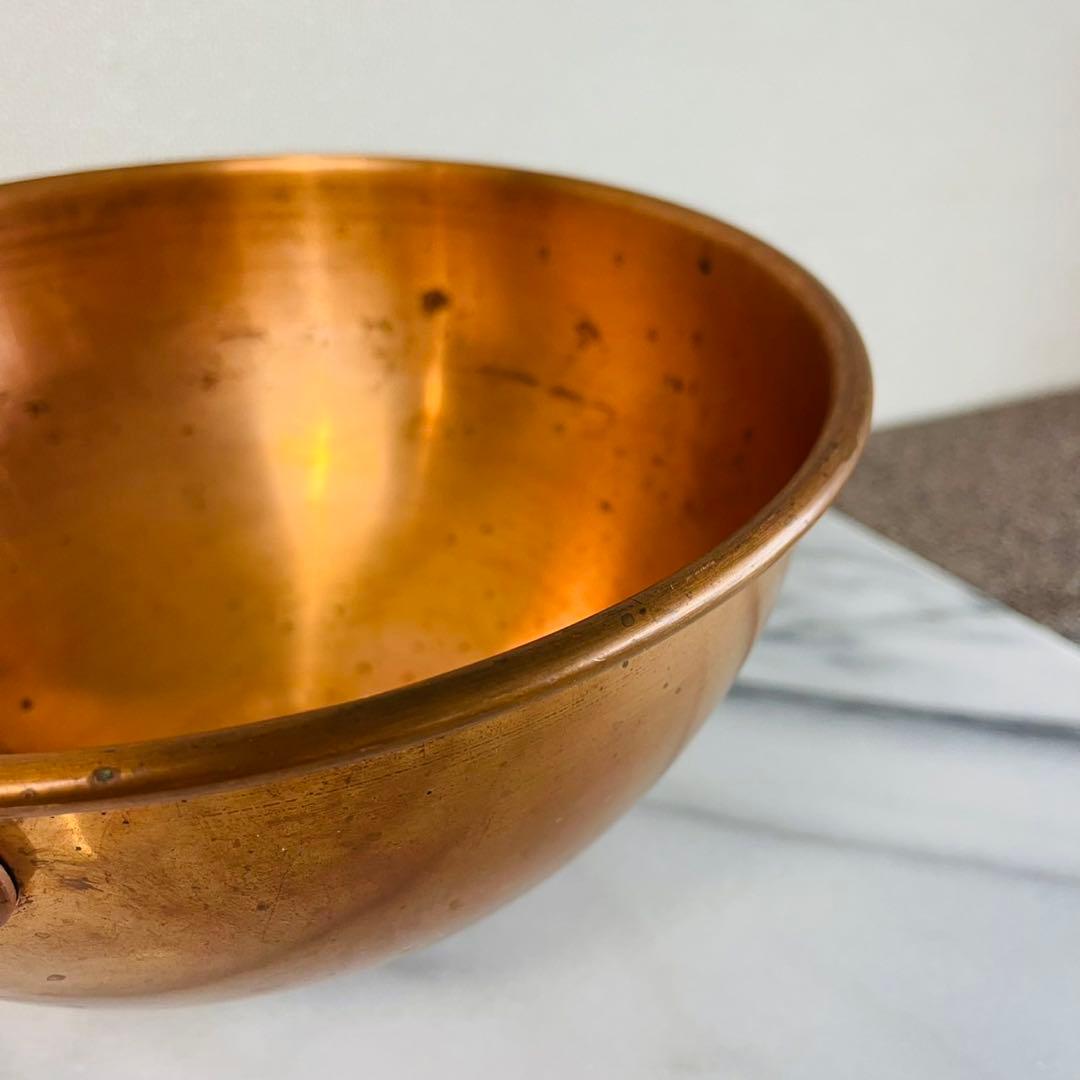 C2 貴重✨Mauvielムヴィエール 銅 ボール 製菓道具 調理道具