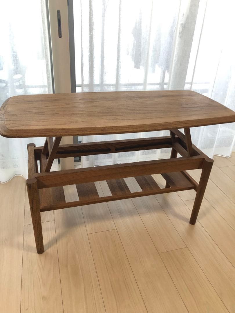 モモナチュラル momonatural 昇降式ローテーブル