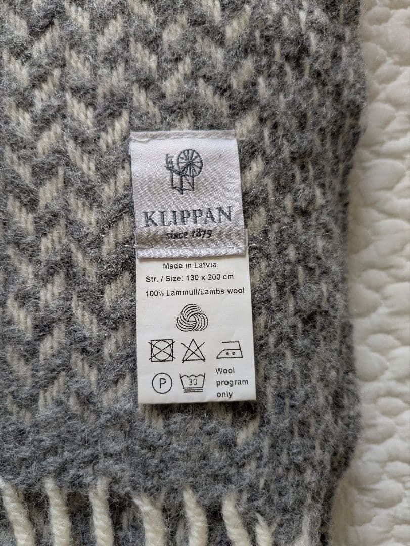 KLIPPAN クリッパン　ブランケット