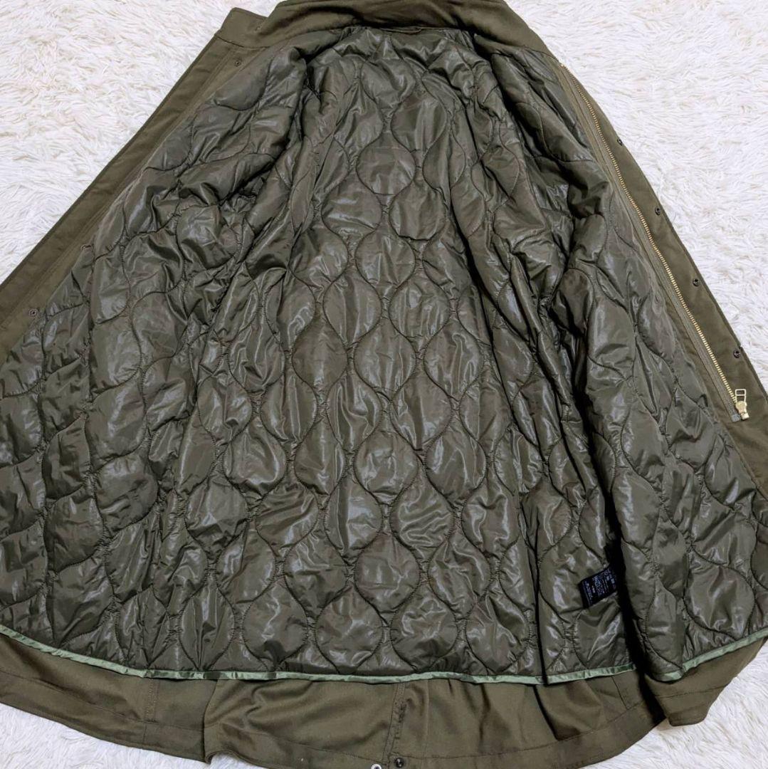 スピック＆スパン 22AW M51 中綿 モッズコート カーキ M