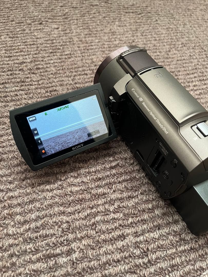 oftoSONY FDR-AX45 デジタル4Kビデオカメラ　Sグリップ付