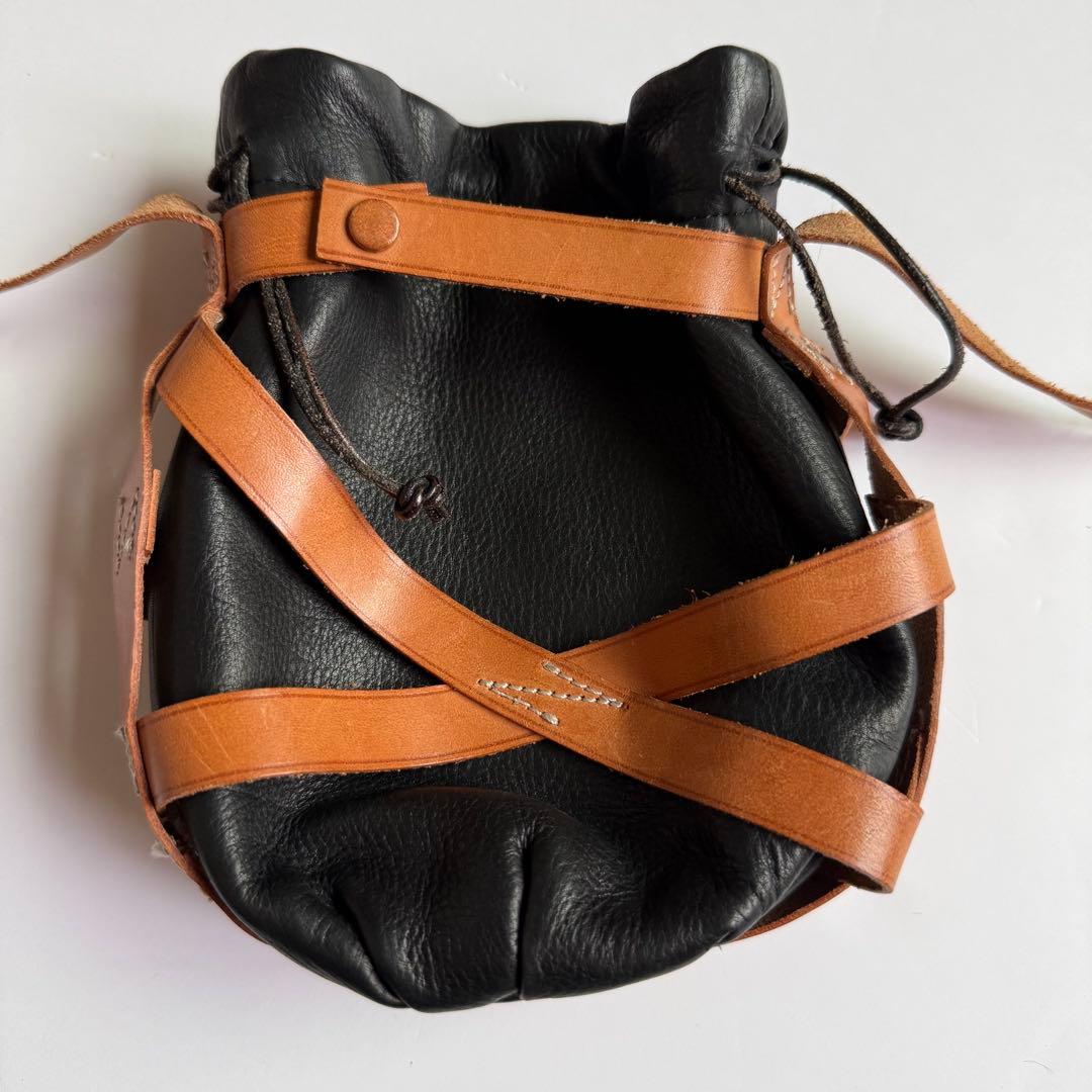 MASAKI MATSUSHIMA 手榴弾ショルダーレザーバッグ ポーチ