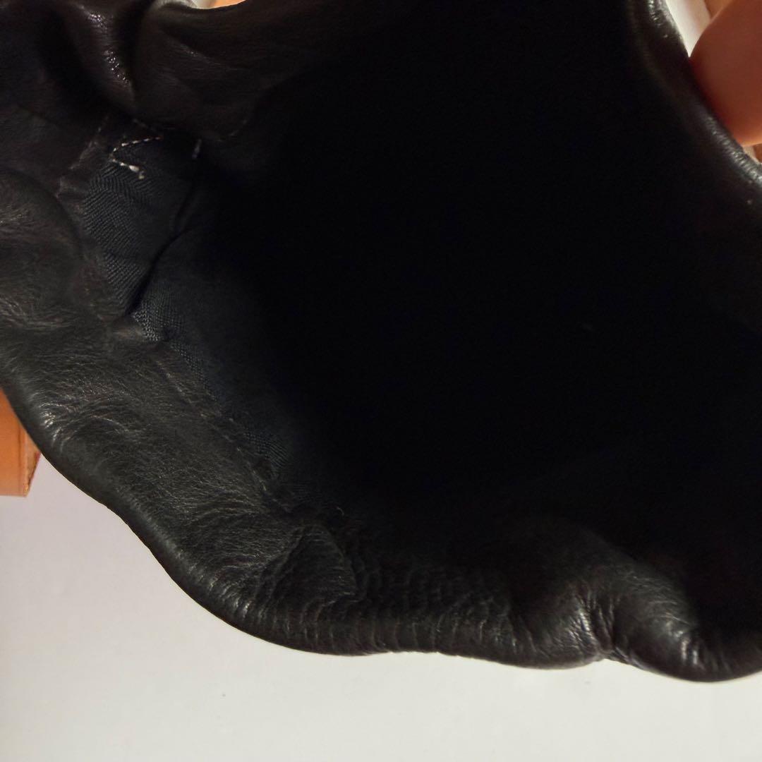 MASAKI MATSUSHIMA 手榴弾ショルダーレザーバッグ ポーチ