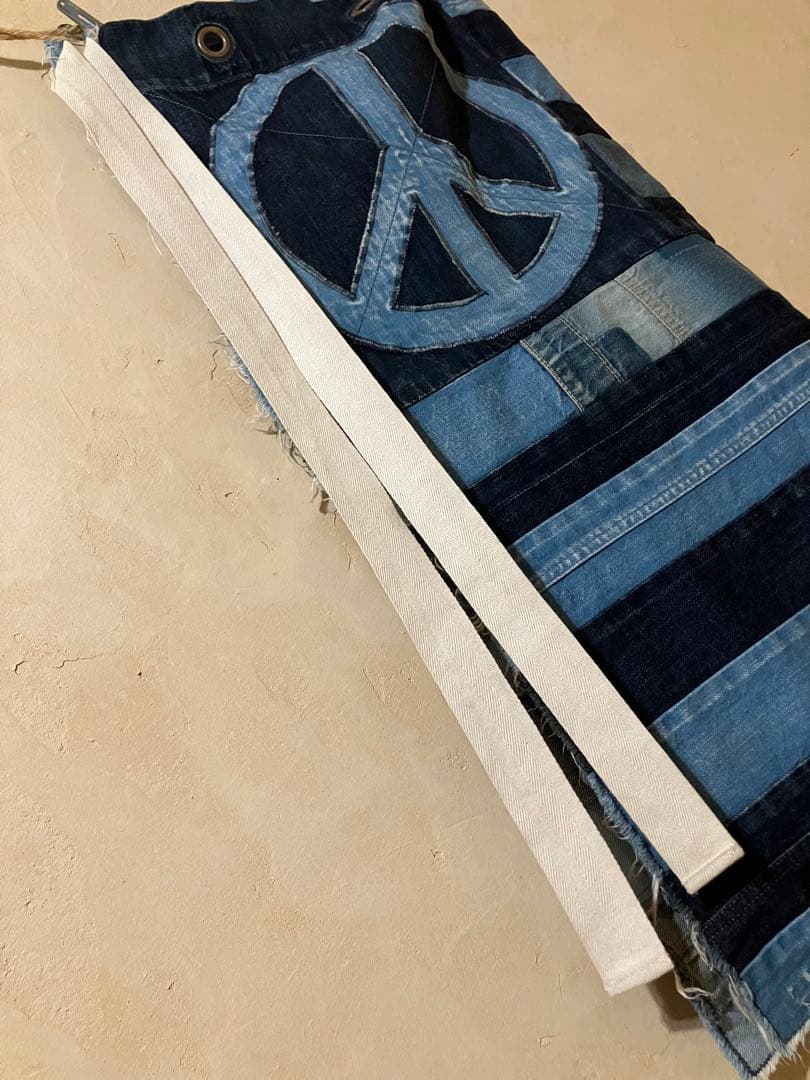 キャピタル KAPITAL　HIPPIE FRAG DENIM APRON