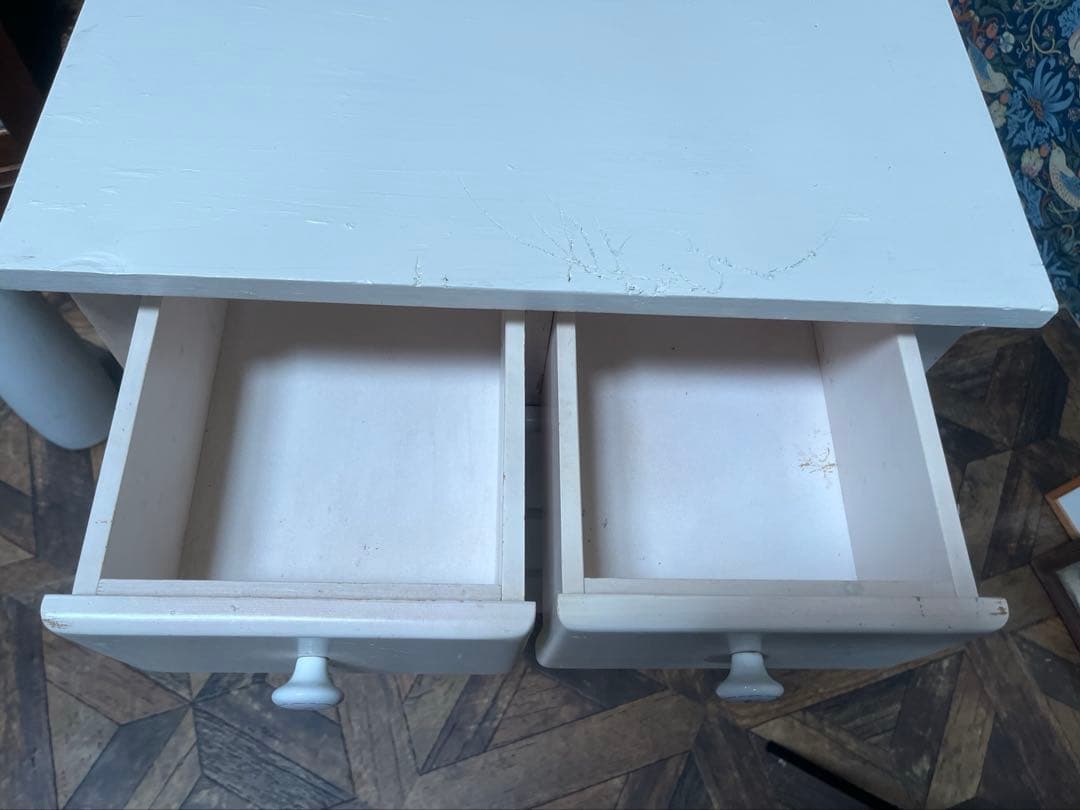 ビンテージ チェスト 白家具 北欧 インテリア 昭和レトロ 当時物 アンティーク