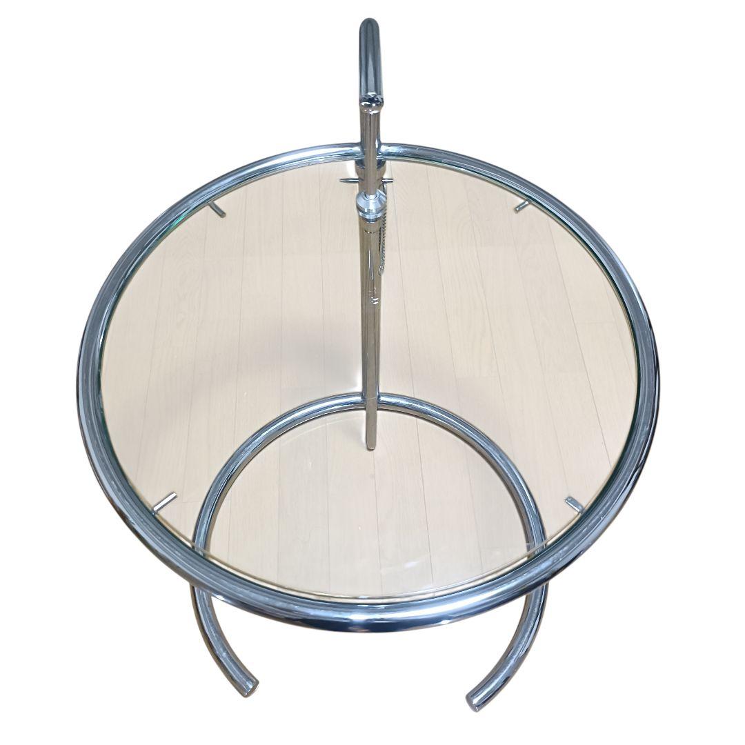 Eileen Gray アイリーングレイ リプロダクト サイドガラステーブル