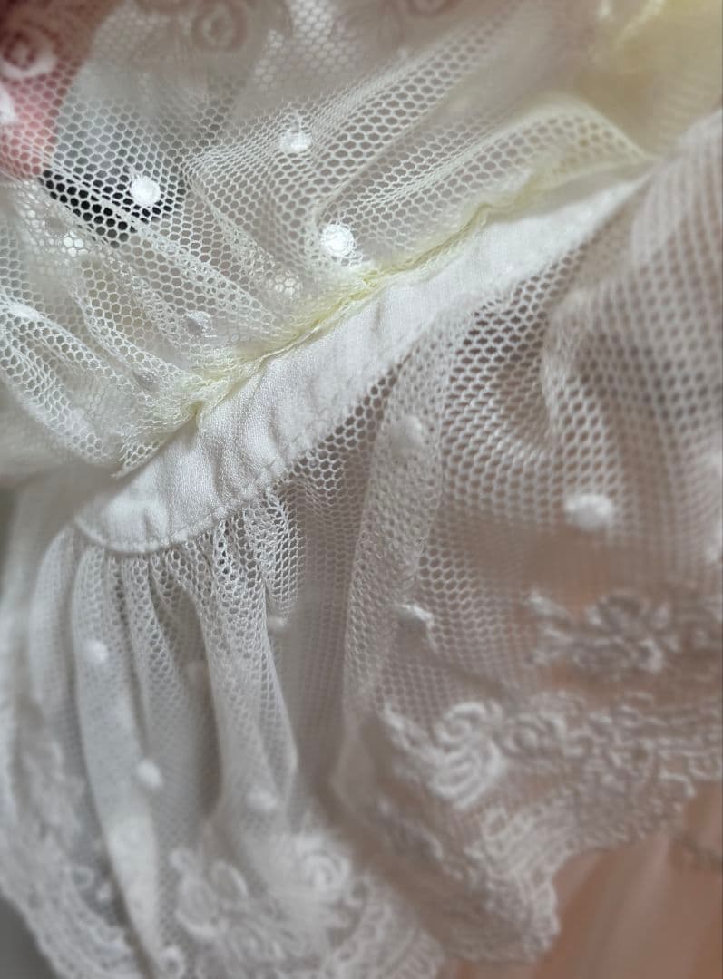 ベイビーザスターズシャインブライト シフォンベビードールブラウス オフ白 難あり