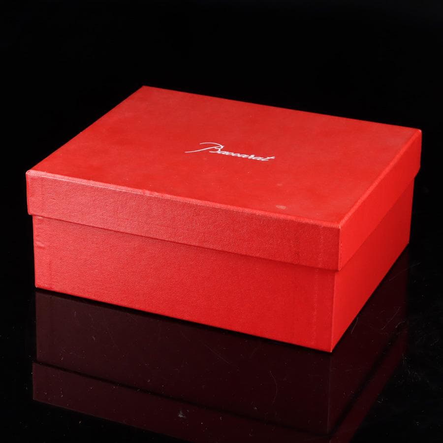 Y2437-6 バカラ キャディックス アッシュトレイ プレート 箱付き　PP