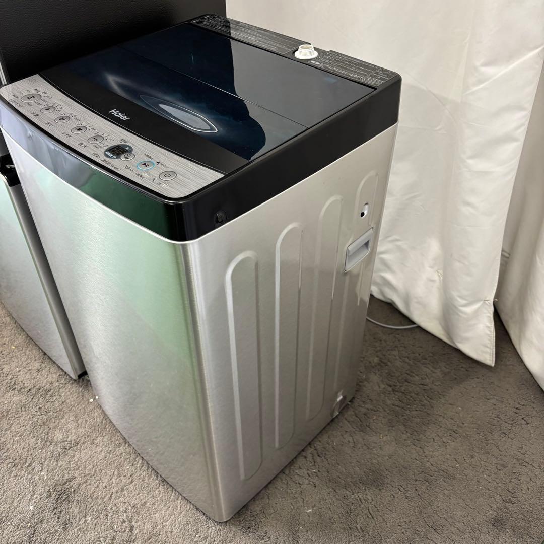 580⭕️洗濯機　冷蔵庫　haier　セット　一人暮らし　設置無料　安い　おすすめ