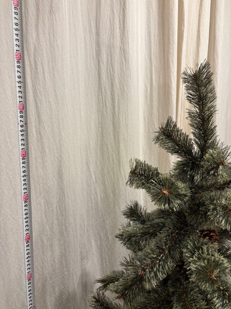 ニコアンド　クリスマスツリー 松ぼっくり付き 150cm