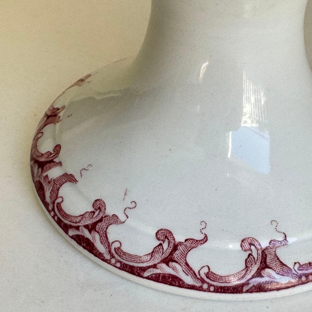 美品　フランスアンティーク　サンタマン　オーべピーヌ　コンポティエ