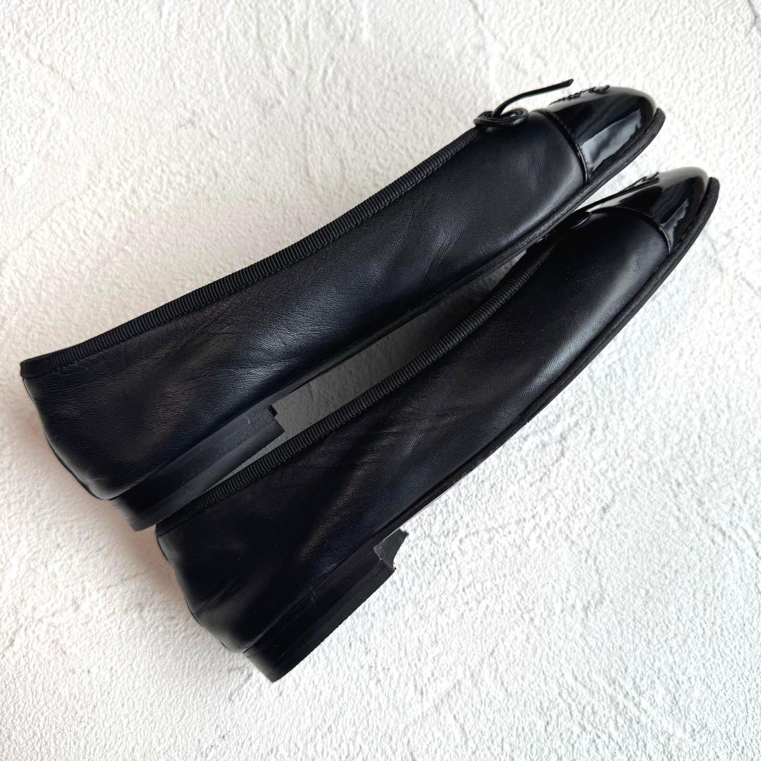 CHANEL シャネル バレリーナ パンプス ココマーク フラットシューズ 36