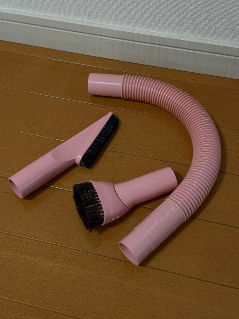 マキタ　コードレス掃除機　コードレスクリーナー　ピンク　スタンド付き