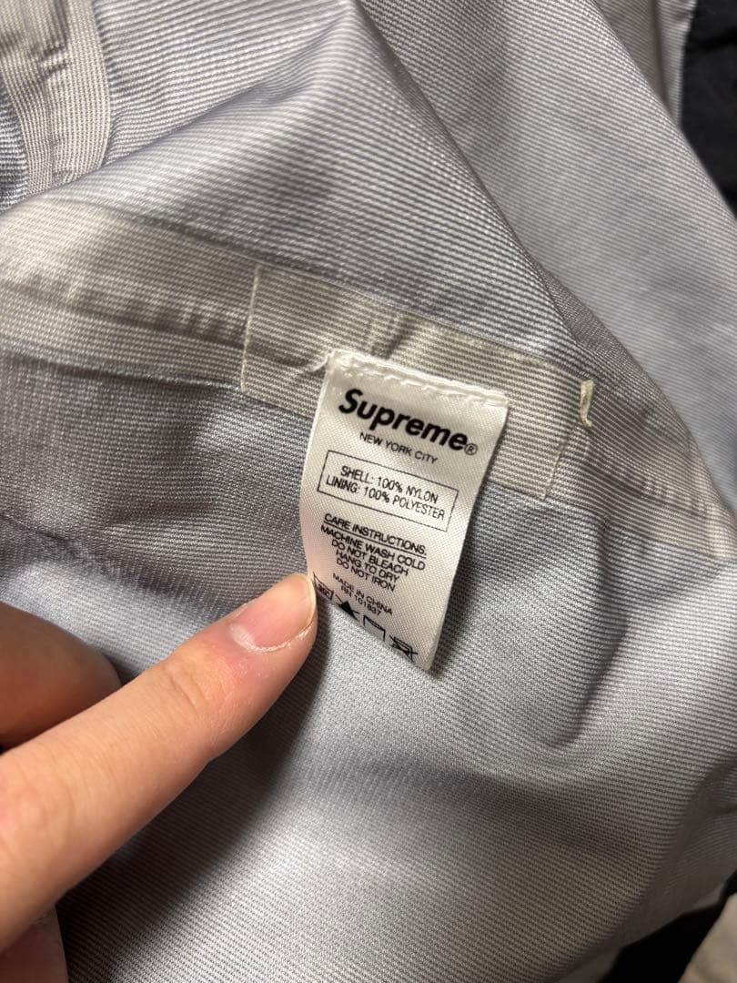 ト*ト様 supreme taped seam jacket 17fw