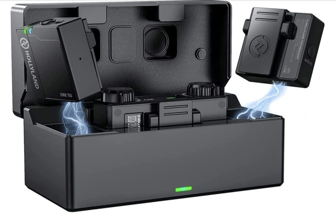 Hollyland Lark 150 ワイヤレスマイク スマホ外付けマイク