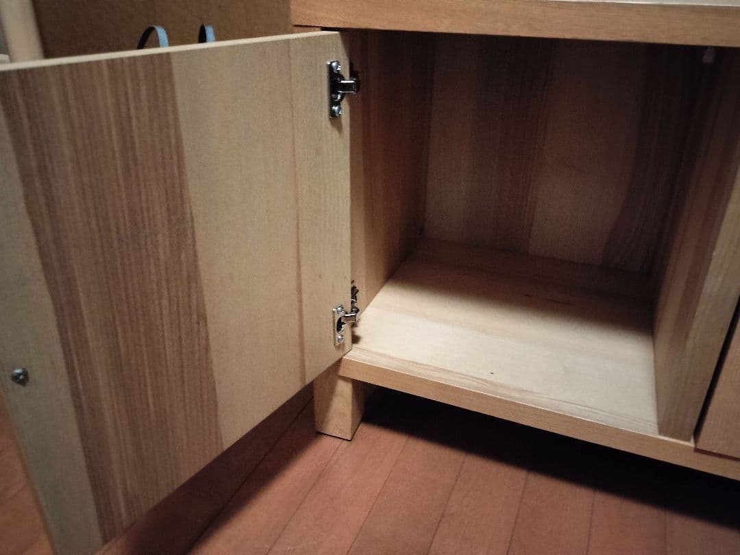 IKEA　Traby　木製ローボード