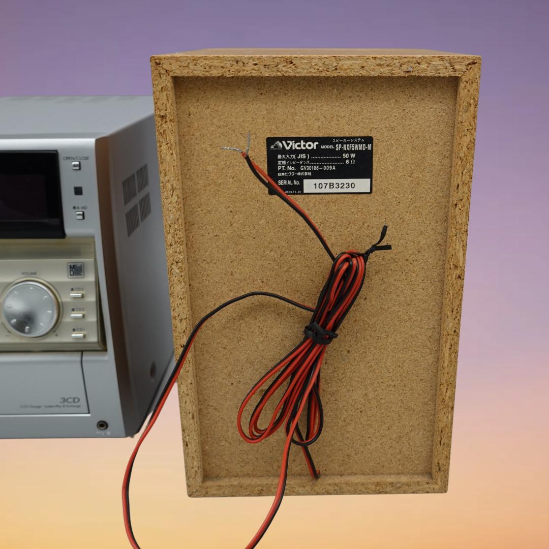 【中古】Victor CA-NXF5WMD-M ミニコンポ　基本動作確認済