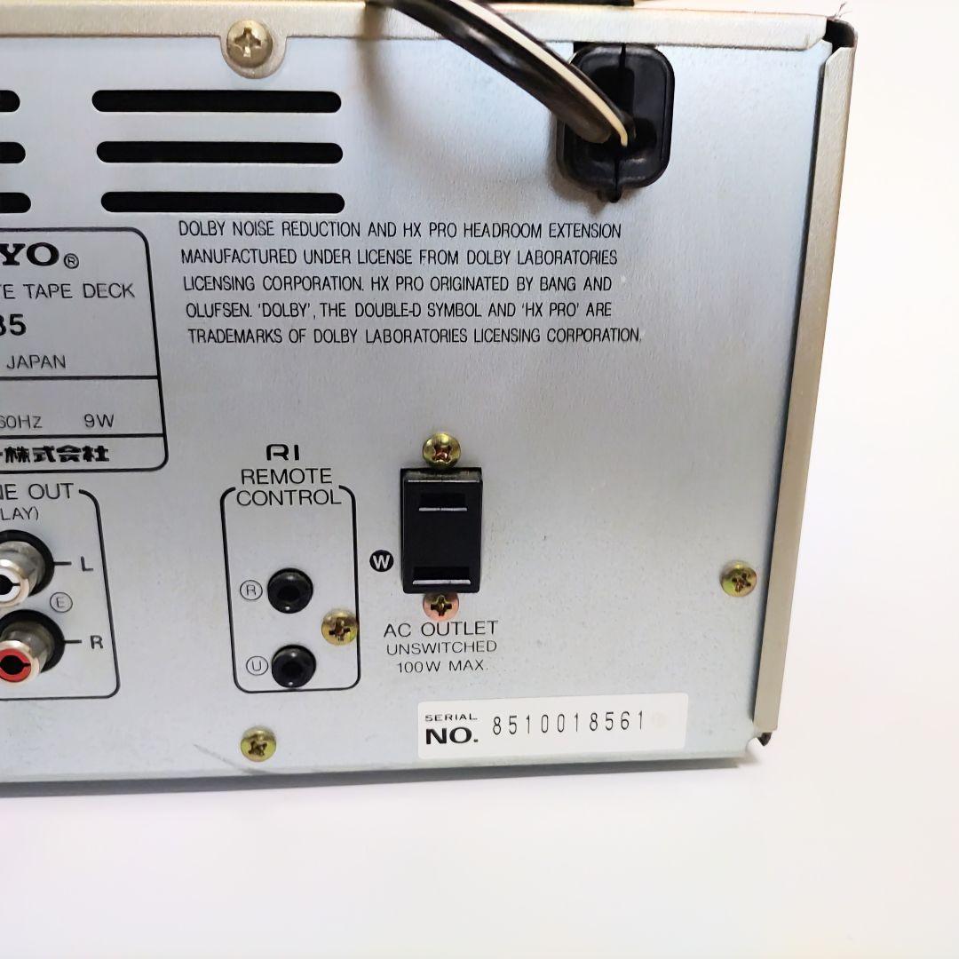 ■整備済動作品■ONKYO オンキョー K-185 カセットデッキ