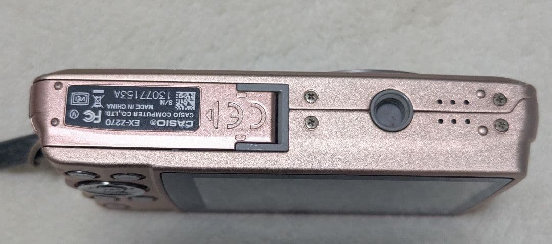 ぽむぎゅ様　CASIO EXILIM ZOOM EX-Z270 ピンク