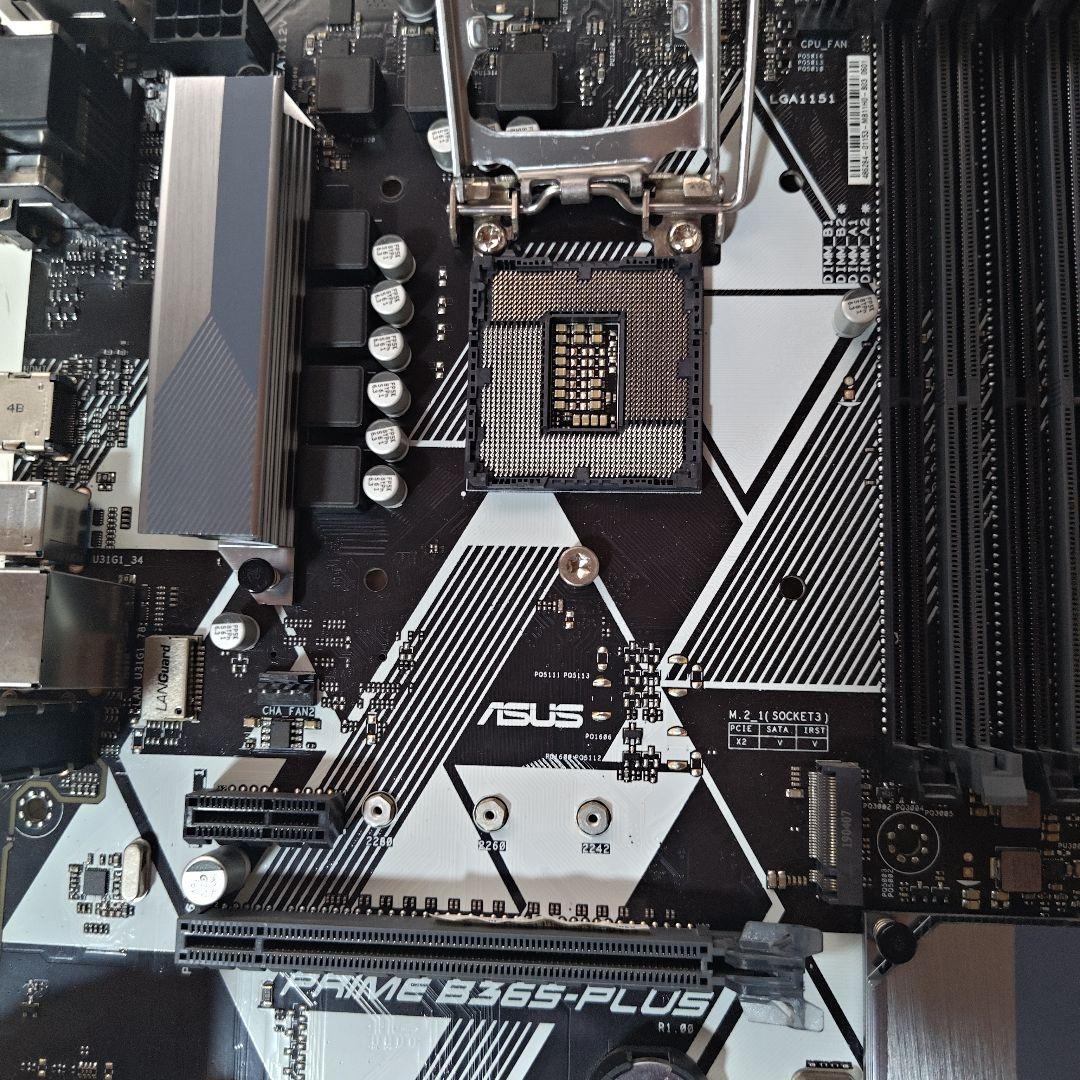 ASUS PRIME B365-PLUS core i7 8700セット