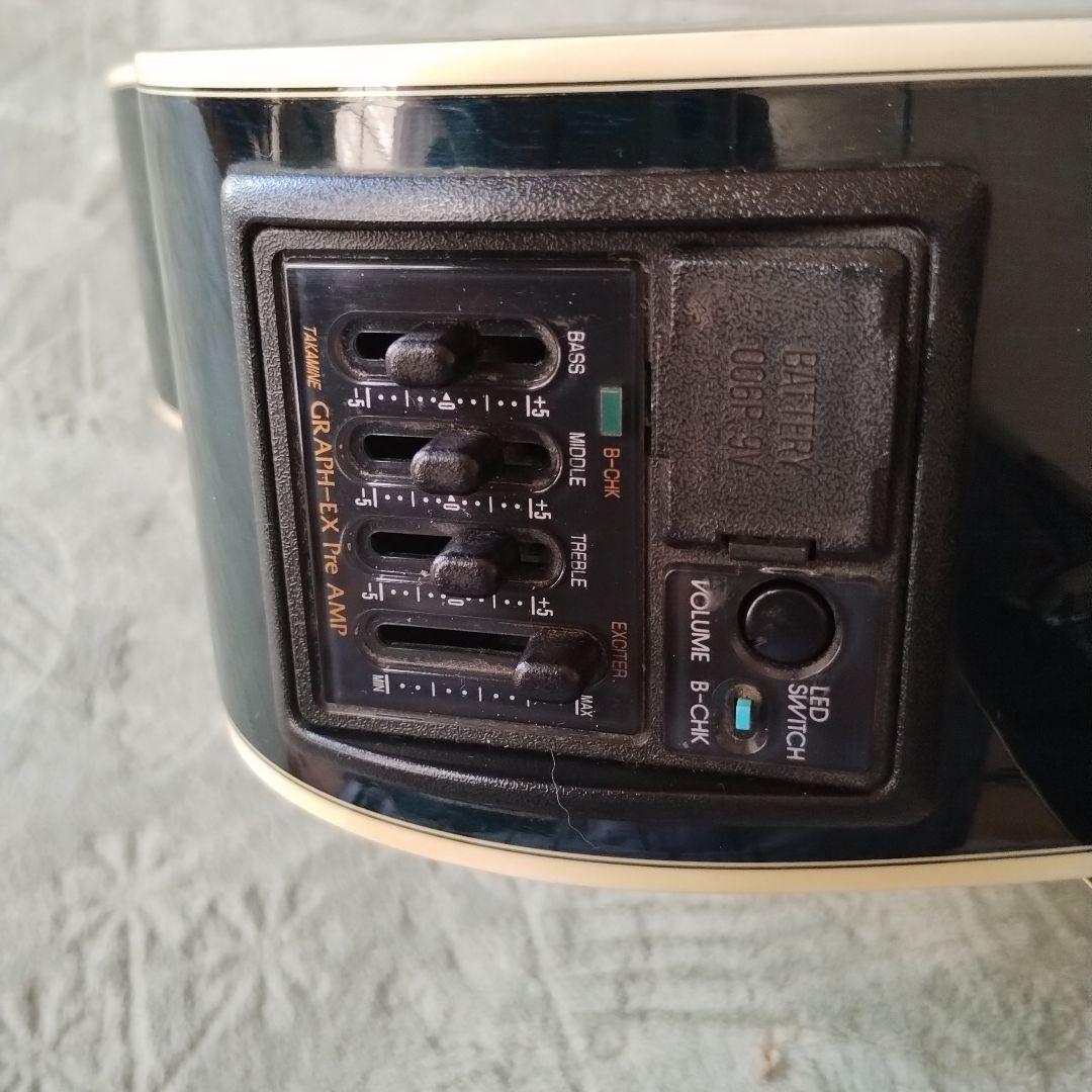 Takamine エレアコ PT106 ダークグリーン ハードケース付き！