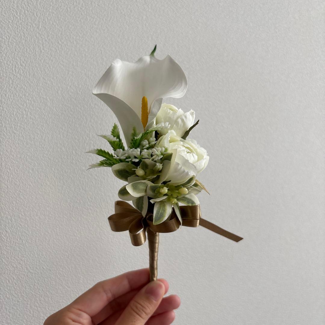 ブーケ、ブートニア