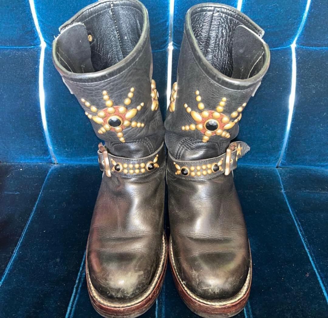 Calee スタッズ ブーツ キャリー エンジニアブーツ レア