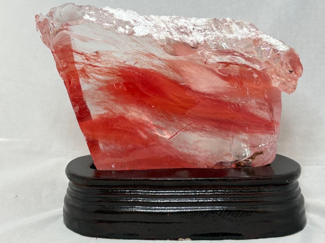 マーブル模様が綺麗なレッドオブシディアン（紅曜石）　約1Kg 具体的な答えを導く