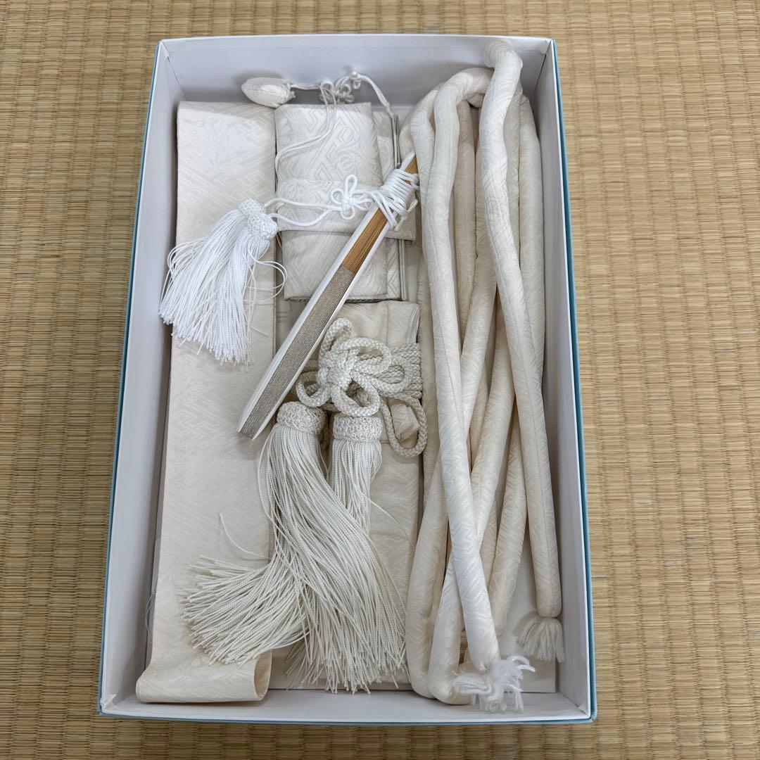花嫁、白無垢　正絹箱セコ6点