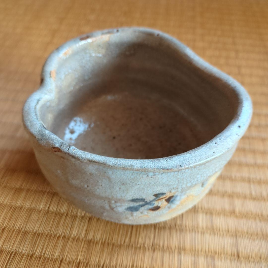 古志埜茶碗 木箱付き　志野茶碗　骨董品