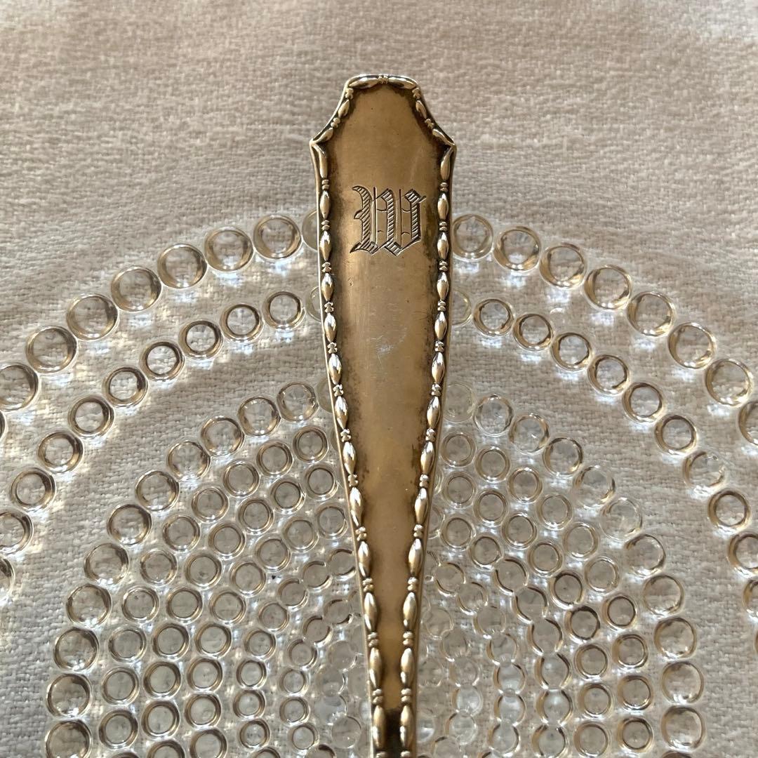 純銀　鍍金　Tiffany スプーンMarquise