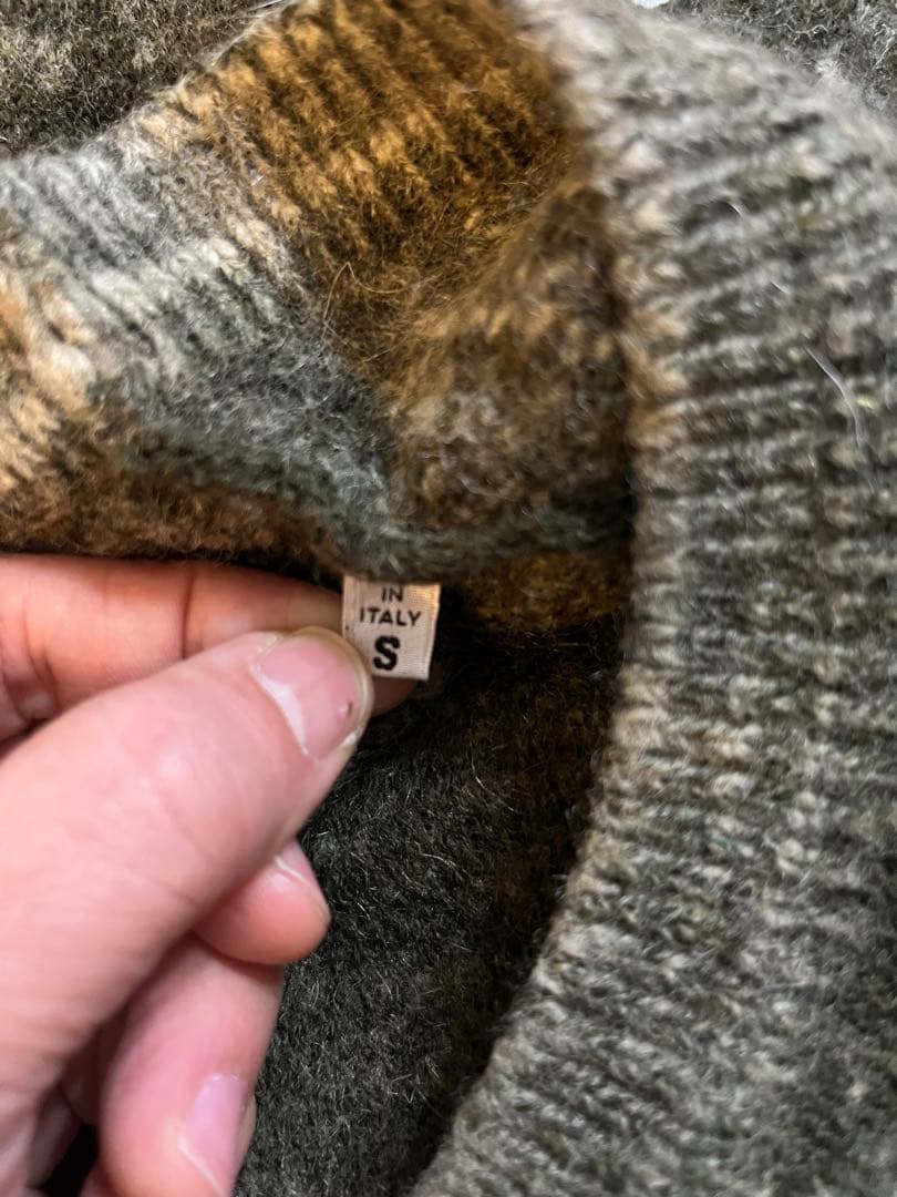 Martin Margiela マルタンマルジェラ10 ニット　カモフラージュ柄