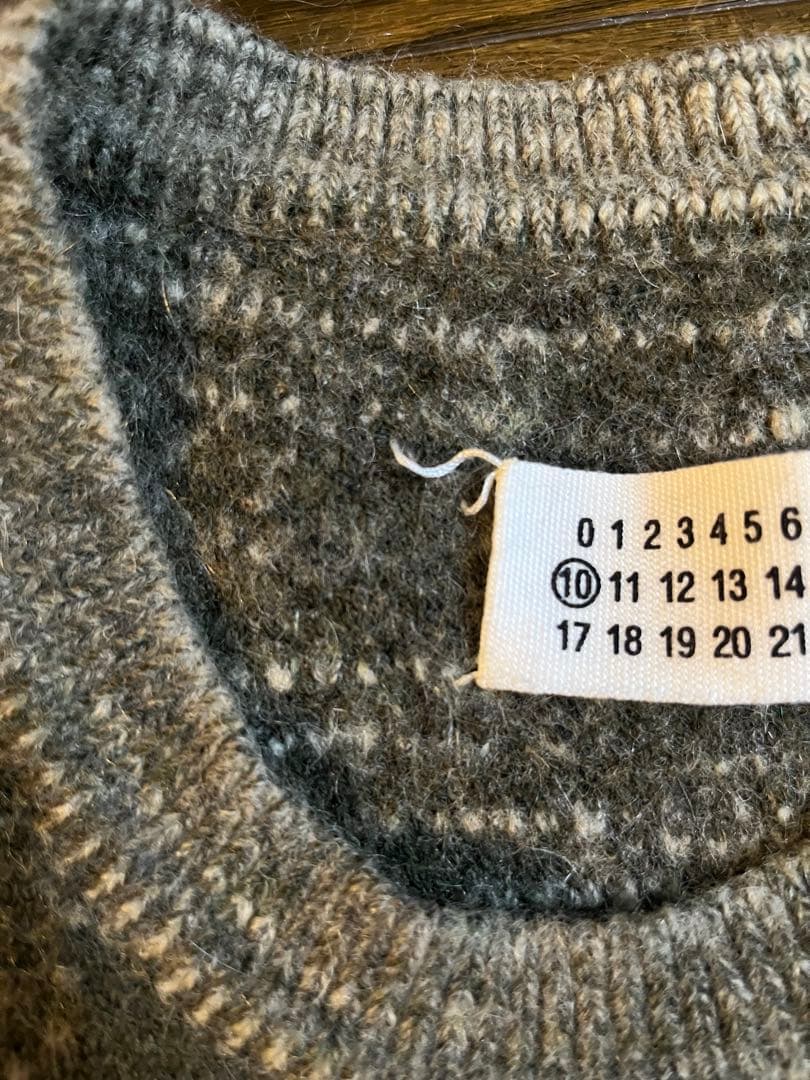 Martin Margiela マルタンマルジェラ10 ニット　カモフラージュ柄