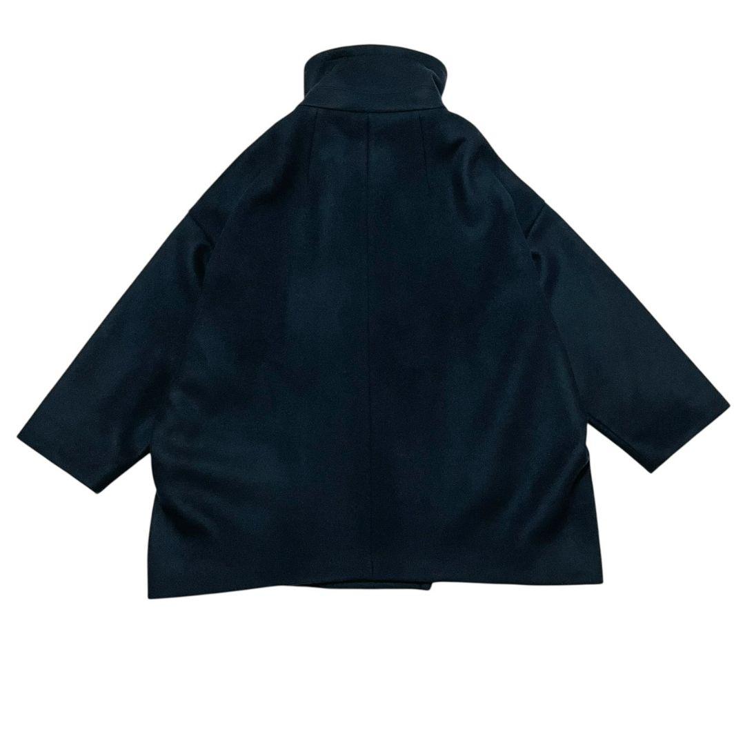 25AW✨　新品タグ付き　NOBLE スタンドカラーオーバーコート ネイビー