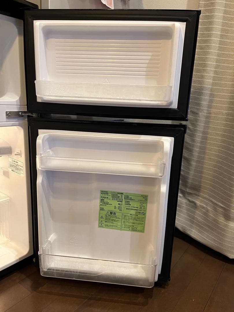 アイリスオーヤマ　単身用冷蔵庫 IRSD-9B-B 90L