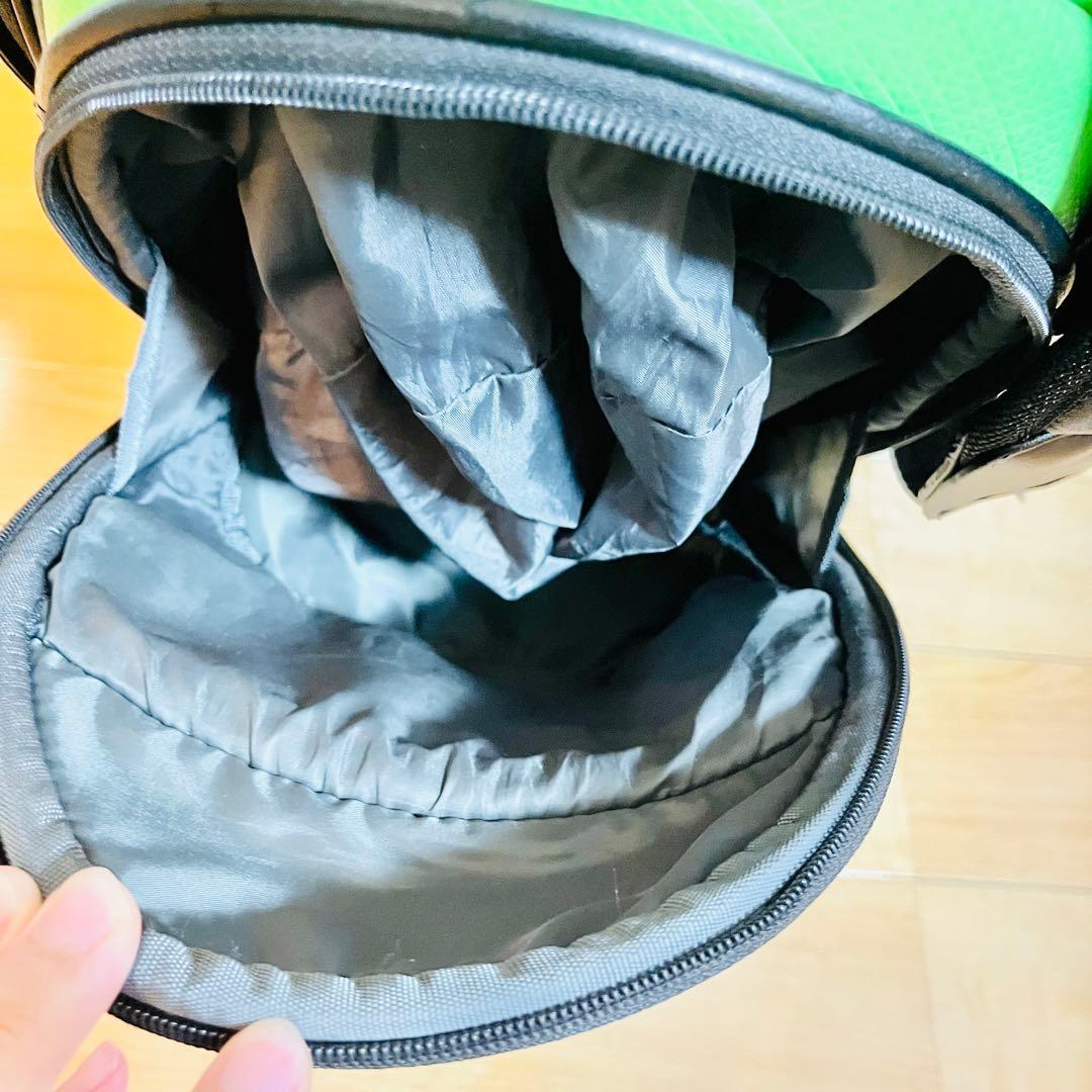 【美品】Callaway キャロウェイ キャディバッグ ブラック/グリーン 9型