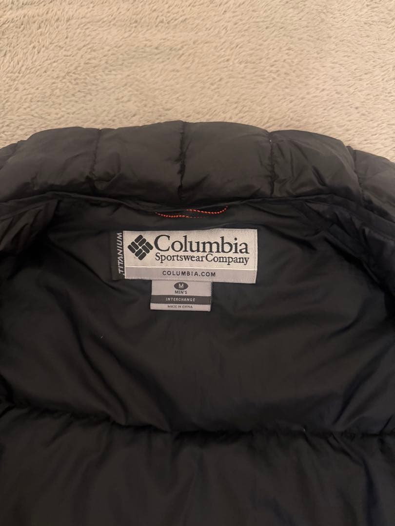 【超美品】Columbia ダウン　ブラック