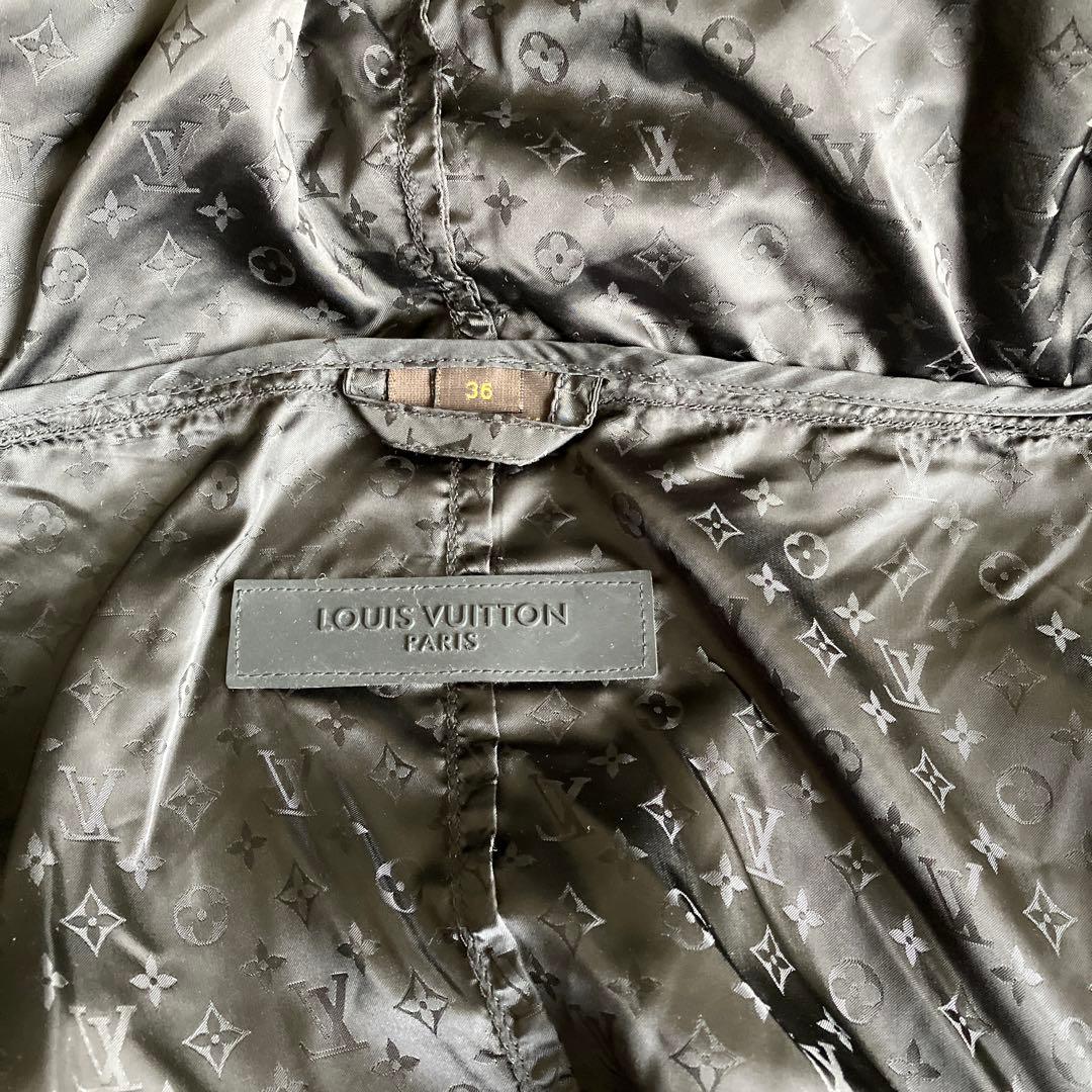 LOUIS VUITTON モノグラム ポンチョ ナイロンコート36