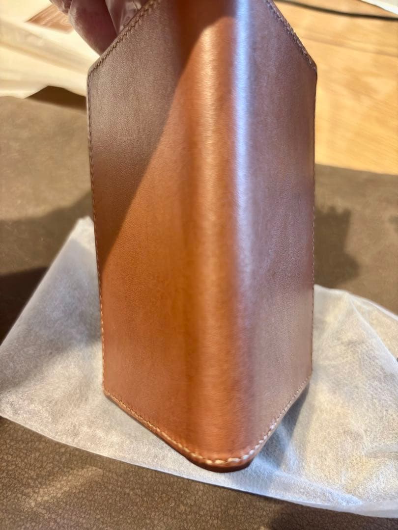 「Hans Oster ハンスオスター」名刺入れ&カードケース（ブラウン：新品）