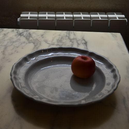 超美品　18/19世紀　ムスティエ　花リム大皿　×印　フランスアンティーク