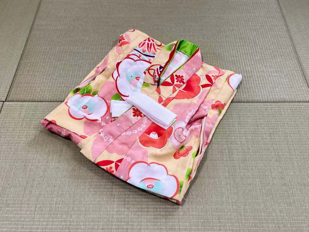 【美品】七五三 着物 3歳 女の子 9点被布セット