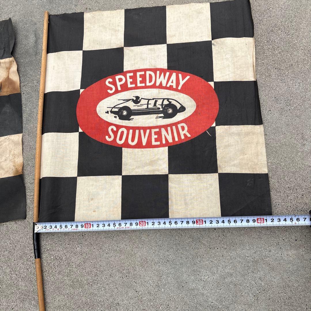 インディアナポリス500 フラッグセット　チェッカーフラッグ　スーベニア