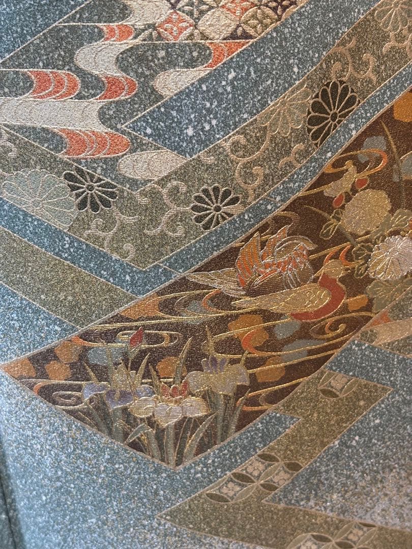 正絹たたき染め上品な訪問着