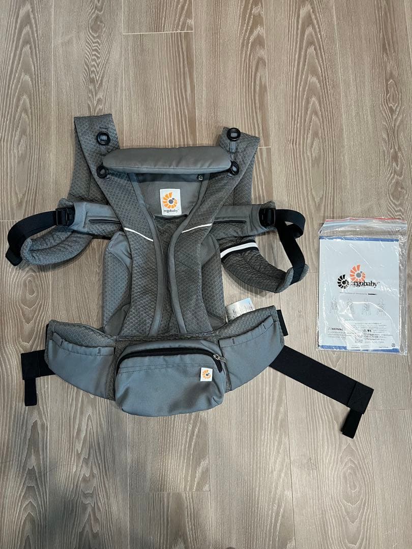 きり　エルゴベビー OMNI Breeze グラファイトグレー