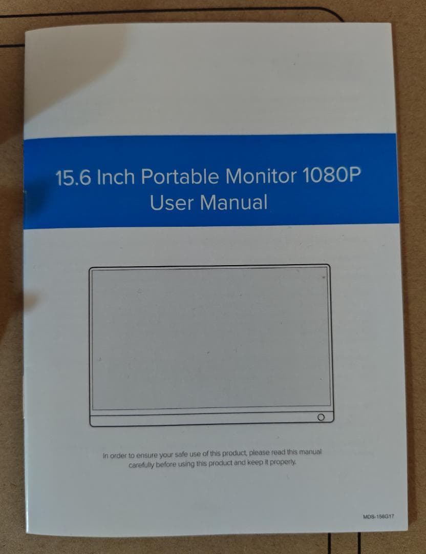 UPERFECT バッテリー内蔵 15.6” FHD モバイルモニター